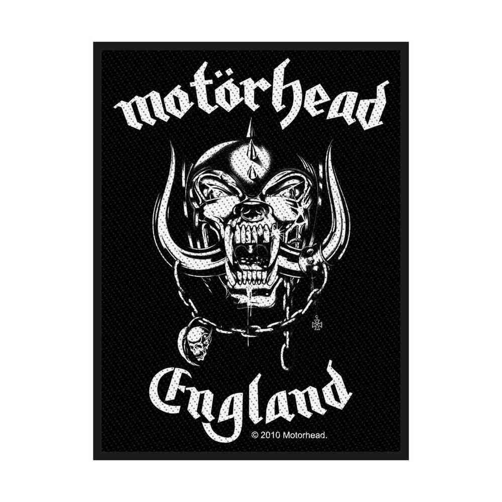 Motorhead - England Patch - Zwart
